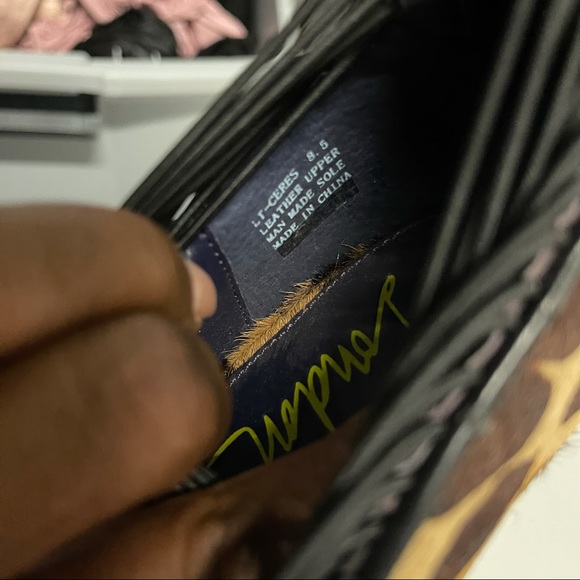 London Trash Leopard Platform Heel - Picture 5 of 5